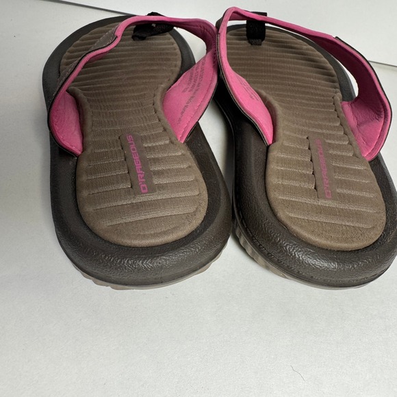 Academy‎ D'Rageous Women's Flip Flops Pink Thong Sandals Comfort Casual Shoes 6 - Picture 8 of 16